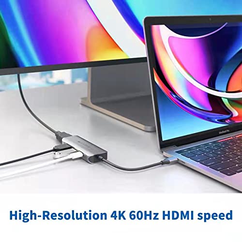 HYPERDRIVE 4-in-1 USB-C Hub 4 in 1 Space Grey