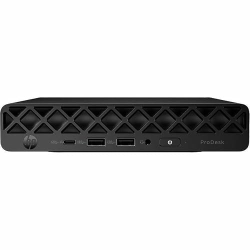 HP ProDesk 4 G1i Desktop Computer - Intel Core Ultra 5 235T - 16 GB - 256 GB SSD - Mini PC - Jack Black