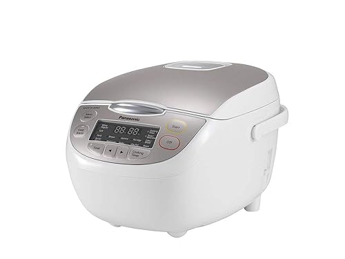 Panasonic SRJMY108 5 Cup Electronic Rice Cooker/Warmer, Champagne Gold