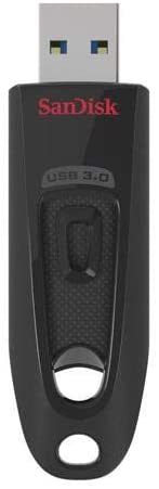 SanDisk 32GB Cruzer Ultra USB 3.0 Flash Drive - up to 80MB/s Transfer Speed