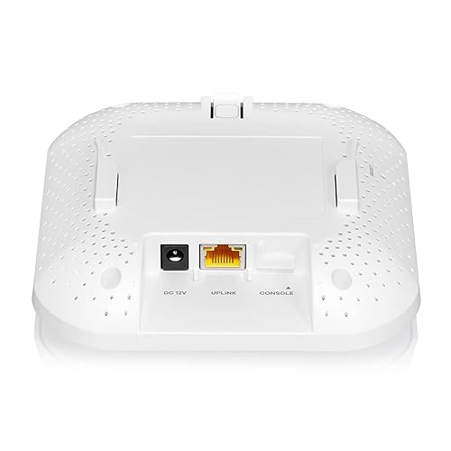 Zyxel WiFi 6 AX3000 Wireless Gigabit Access Point | Mesh, Seamless Roaming, & MU-MIMO | WPA3-PSK Security | Cloud, App or Direct Management | POE+ or AC Powered | AC Adapter Included | NWA50AX PRO