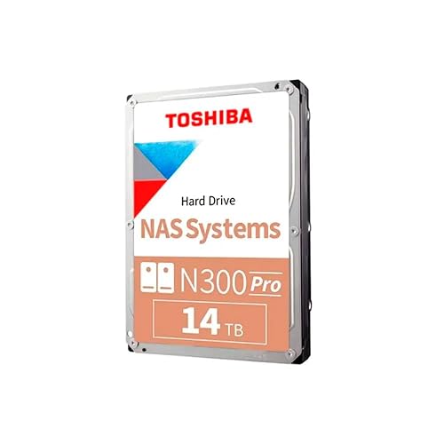 HD 14TB N300 PRO NAS 3.5 in 7200RPM SATA III TOSHIBA HDWG81EXZSTB