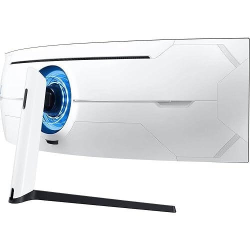 SAMSUNG 49 Odyssey Neo G9 G95NA Gaming Monitor, 4K UHD Mini LED Display, Curved Screen, 240Hz, 1ms, G-Sync and FreeSync Premium Pro, LS49AG952NNXZA, White & Black LS49AG952NNXZA 49 inch
