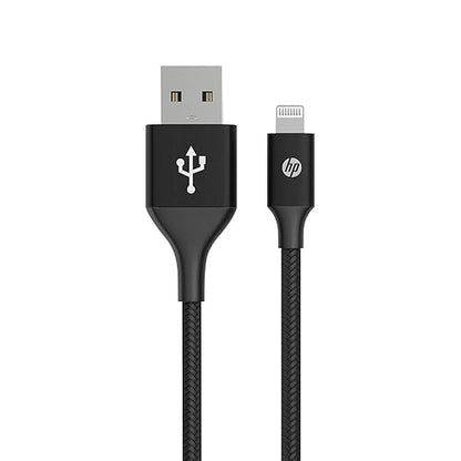 Hp Usb Type A To Lightning Cable, 1 M Length, Black