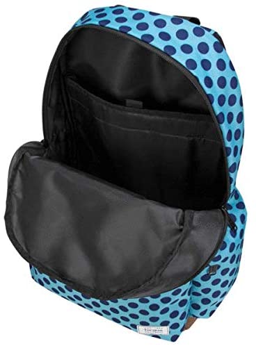 Targus Strata College and Commuter Backpack with Protective Sleeve for 15.6-Inch Laptop, Aqua &amp; Blue Dots (TSB93606GL) Strata Backpack Aqua &amp; Blue Dots