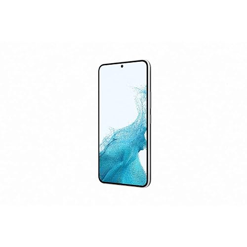 Samsung Galaxy S22 5G White 128GB - 6.1 120 Hz AMOLED Display, 50MP+12MP+10MP Rear Camera, 10MP Selfie Camera, 8K Video, Night Mode (CAD Version & Warranty) S22 White 128