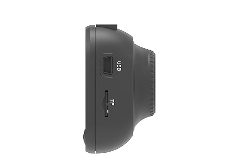 Adesso GO1328G Mygekogear by Adesso Orbit 132 Full Hd 1080p Wi-fi Dash Cam with Blind Spot Mirr