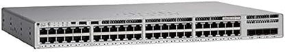 Cisco Catalyst C9200L-48PXG-4X Ethernet Switch - 48 Ports - Manageable - Gigabit Ethernet, 10 Gigabit Ethernet - 10/100/1000Base-T, 10GBase-T - 3 Layer Supported - Twisted Pair - Rack-mountable