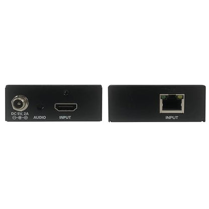 Tripp Lite HDMI Over Cat5/Cat6 Active Extender Kit, Transmitter & Receiver, Power Over Cable, Audio & Video, 1080p at 60 Hz (B126-1A1-POC) Extender Kit HDMI + Power Over Cable