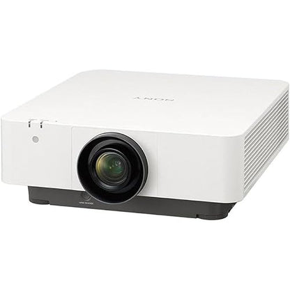 VPL-FHZ80/W 3LCD Laser Projector, White; 6000 Lumens; WUXGA 1920 x 1200 Native Resolution; 1.6x Zoom; Analog Audio Input/ Output; Manual Powered Focus; 1.39 to 2.23:1 Throw Ratio; 100V/240V