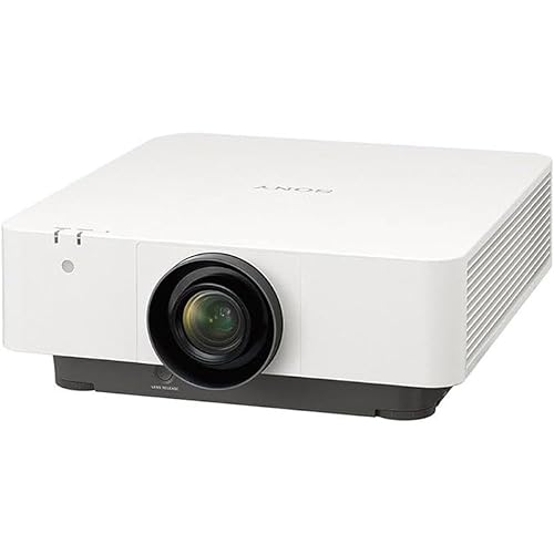 VPL-FHZ80/W 3LCD Laser Projector, White; 6000 Lumens; WUXGA 1920 x 1200 Native Resolution; 1.6x Zoom; Analog Audio Input/ Output; Manual Powered Focus; 1.39 to 2.23:1 Throw Ratio; 100V/240V