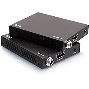 C2g/ cables to go C2G HDMI Over Cat Extender Box Transmitter to Box Receiver - 4K 60Hz