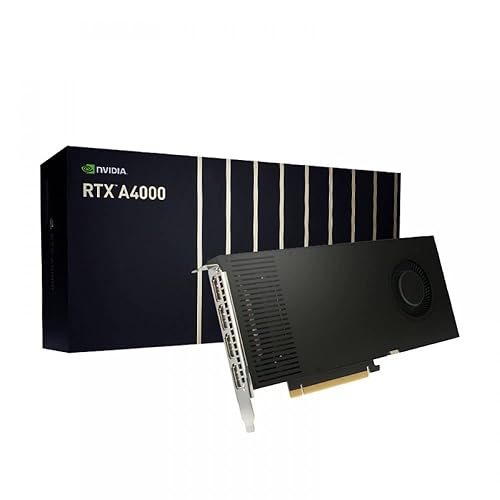NVIDIA NVIDIA Quadro RTX A4000 Graphic Card - 16 GB GDDR6 - 7680 x 4320 - 256 bit Bus Width - PCI Express 4.0 x16 - DisplayPort - 4 x DisplayPort