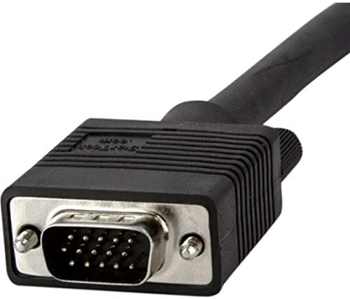 StarTech.com 6 ft Coax High Resolution 90° Down Angled VGA Monitor Cable - HD15 M/M (MXT101MMHD6) 6 feet Downward