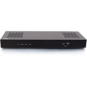 C2g/ cables to go C2G 4K HDMI HDBaseT + USB-B and RS232 Wall Plate Transmitter to Receiver