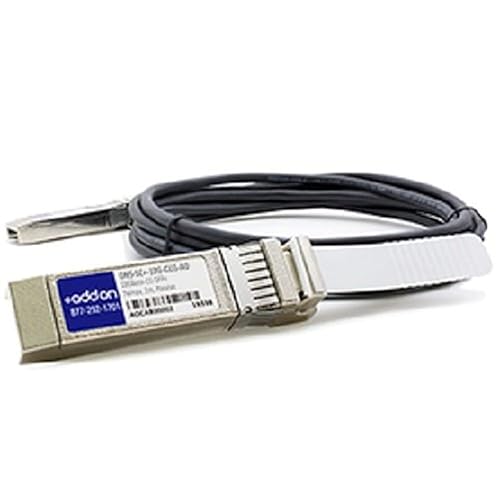 AddOn Dell DAC-SFP-10G-2M Compatible TAA Compliant 10GBase-CU SFP+ to SFP+ Direct Attach Cable (Passive Twinax, 2m) - 100% compatible and guaranteed to work