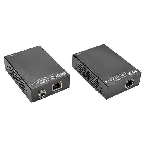 Tripp Lite HDMI Over Cat5/Cat6 Active Extender Kit, Transmitter & Receiver, Power Over Cable, Audio & Video, 1080p at 60 Hz (B126-1A1-POC) Extender Kit HDMI + Power Over Cable