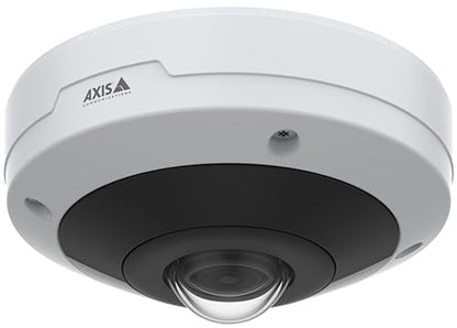 AXIS M4318-PLR 12 Megapixel Outdoor 4K Network Camera - Color - Fisheye - White - TAA Compliant - 49.21 ft Infrared Night Vision - H.264M (MPEG-4 Part 10/AVC), H.264H (MPEG-4 Part 10/AVC), Motion JPEG, Zipstream
