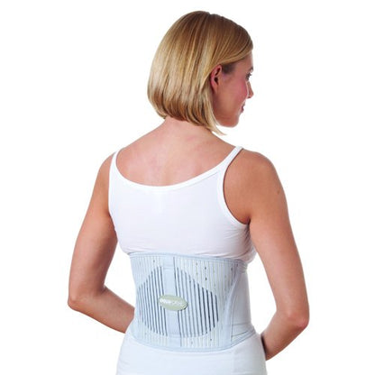 ObusForme Back Support Belt with Built-in Lumbar Support | Lower Back Brace | Elastic Abdominal Support | Breathable, Compression Band | Tailored to Female Physique (XLarge/XXLarge) XL/2XL (Pack of 1)