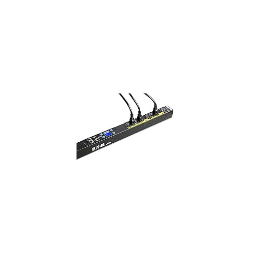 Eaton Electrical EMA108-10 Rack-Mountable Power Distribution Unit, Black