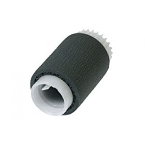 Hp RM1-0036 Pickup Roller (Gray Spongy Rubber Roller on a White Cylinder &amp; 24 Tooth White Gear on One Side)