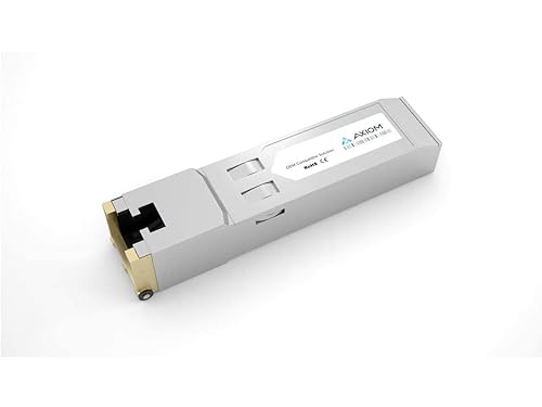 Axiom Memory - GLC-FE-T-I-AX - Axiom SFP Module - for Data Networking - 1 RJ-45 100Base-TX Network LAN - Twisted PairFast Ethernet - 100Base-TX