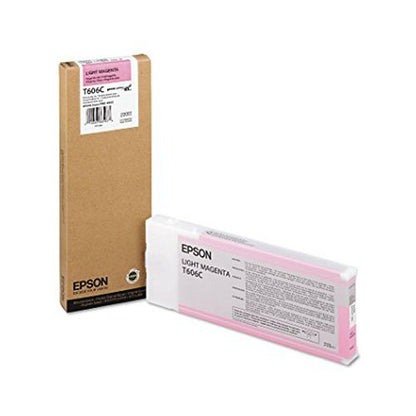 Epson T606C - 220 Ml - Light Magenta - Original - Ink Cartridge - For Stylus Pro 4800 (T606C00)