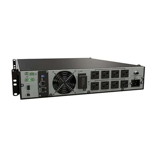 Middle Atlantic UPX-RLNK-2000R-2 NEXSYS Bank Control 8-Outlet UPS Series Backup Power System, 2000VA