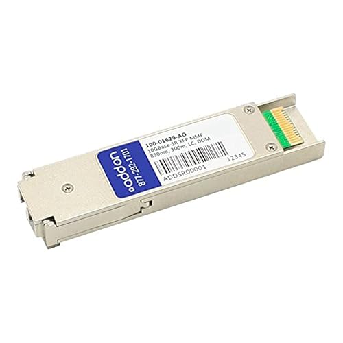 AddOn Calix® 100-01629 Compatible TAA 10GBase-SR XFP Transceiver (MMF, 850nm, 300m, LC, DOM, -40 to 85C) - For Optical Network, Data Networking - 1 x LC 10GBase-SR Network - Optical Fiber - Multi-mode - 10 Gigabit Ethernet