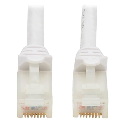 Tripp Lite Safe-IT Cat6a Ethernet Cable Antibacterial Snagless 10G MM 25ft (N261AB-025-WH)