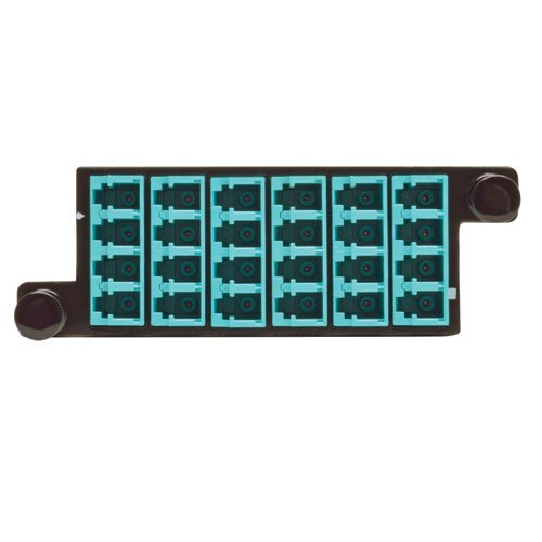 Tripp Lite 40Gb to 10Gb Breakout Cassette - 12-Fiber OM4 MTP/MPO to LC (x2) 12-Fiber OM4 MTP/MPO to (x12) LC
