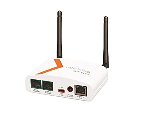 Lantronix Sgx 5150 Wireless Iot Gateway, 802.11a/b/g/n/ac, 1xrs232 (rj45), Usb, 10/100 Ethernet, Us