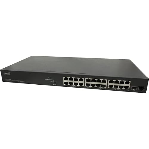 Transition Networks Smart Managed PoE+ Switch SM24TAT2SA-NA