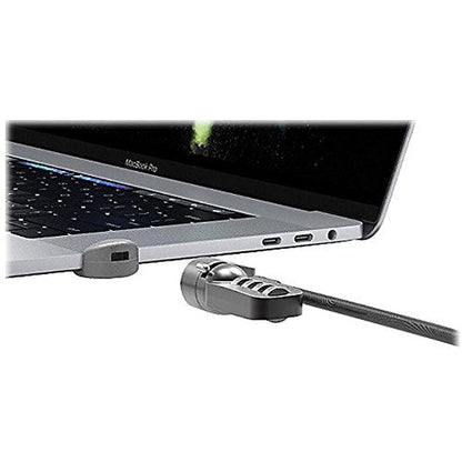 Maclocks MBPRLDGTB01CL Security Laptop Ledge Lock Adapter with Combination Cable Lock for MacBook Pro with Touch Bar