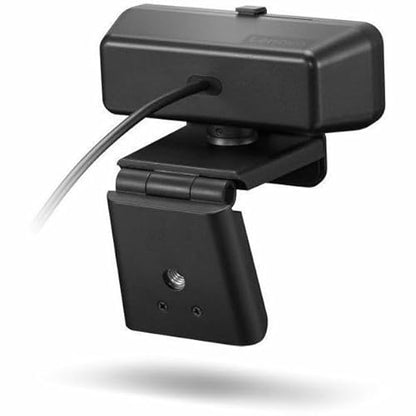 Lenovo Essential Webcam - 30 fps - Black - USB 2.0 Type A - Full HD - 1920 x 1080 Video - 85° Angle - Tripod Mount - Microphone - Windows 10, Windows 11, macOS, ChromeOS - Privacy Cap, Tripod Moun