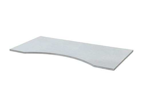 Monoprice Table Top 5 Feet Wide - White Custom Sized for Sit-Stand Height Adjustable Riser Desk - Workstream Collection 5 feet White