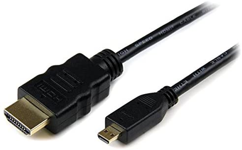 StarTech.com 6 ft High Speed HDMI Cable with Ethernet - HDMI to HDMI Micro - M/M (HDMIADMM6)
