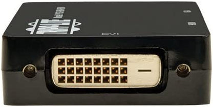 Tripp Lite Keyspan Mini DisplayPort to VGA/DVI/HDMI, Black, Standard (6"")" (P137-06N-HDV)
