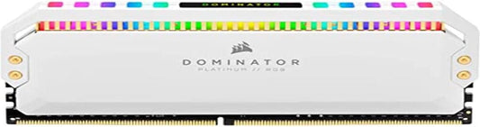 CORSAIR Dominator Platinum RGB 16GB (2x8GB) DDR4 3200 (PC4-25600) C16 1.35V Desktop Memory - White