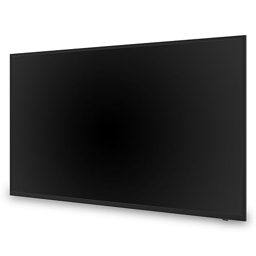 ViewSonic CDE5512 55 4K UHD Commercial Display with VESP, Wireless Screen Sharing, USB Wi-Fi Capabilities, RJ45, HDMI, USB C,Black 55-Inch