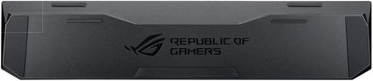 ASUS ROG Gaming Wrist Rest - Smooth Leatherette Surface with Foam Cushion Core For High-Level Comfort | Splash-Resistant | Durable Anti-Fray Edges | Non-Slip Feet | Compatible with Tenkeyless Keyboard