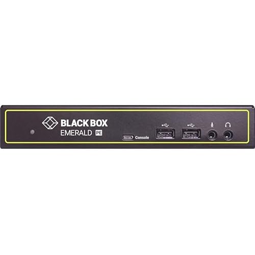 KVM Extender Receiver with Virtual Machine Access - Dual-Monitor, PoE, DVI-D, V-USB 2.0, Audio
