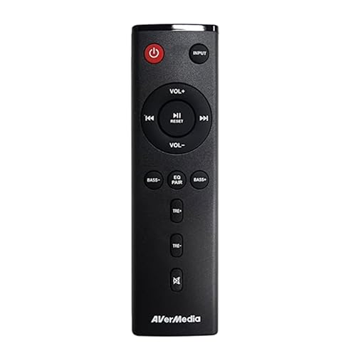 AVerMedia GS-68C Soundbar with Built-in Subwoofer with Bluetooth/Optical/AUX Connections, IFP Audio Support for Hybrid Classes, Meetings and Flexible Spaces