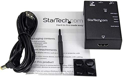 StarTech.com EDID Emulator for HDMI Displays - Copy Extended Display Identification Data - 1080p (VSEDIDHD)