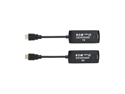 Eaton Tripp Lite Series HDMI over Wireless Extender Kit, 4K 60 Hz, Wireless HDMI, Switchable Channel, Up to 65 ft. (20 m) - Transmitter/Receiver - 65.62 ft Range - 1 x USB - 2 x HDMI Out - 1080p, 720p