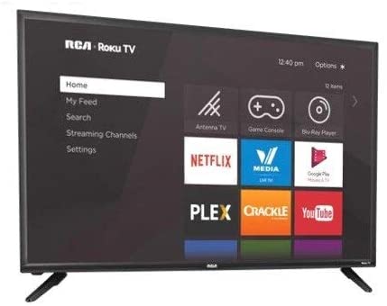 RCA RTR4061AMZ Roku Smart TV 40 Inch TV- Class HD Ready TV (1080p) 40-Inch