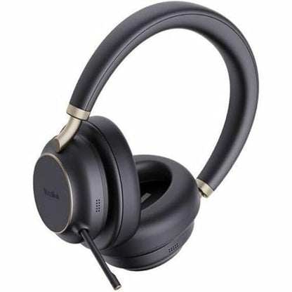 Yealink BH76 Plus UC Black USB-C - Stereo - Wireless - Bluetooth - 150 ft - 20 Hz to 20 kHz - Over-the-head, On-ear, Over-the-ear - Binaural - Supra-aural - MEMS Technology, Directional Microphone - Black
