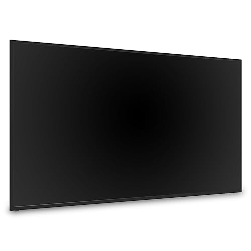 ViewSonic CDE6512 65 4K UHD Commercial Display with VESP, Wireless Screen Sharing, USB Wi-Fi Capabilities, RJ45, HDMI, USB C, Black 65-Inch