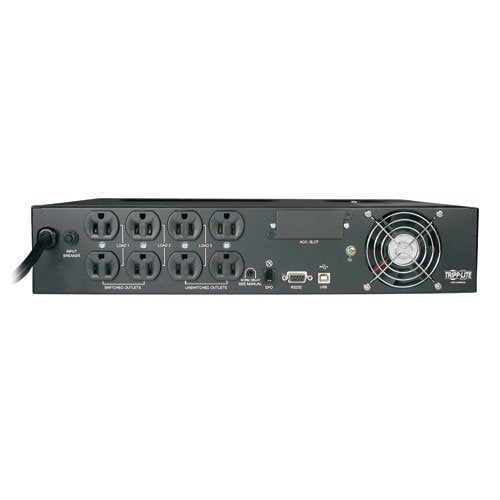 Tripp Lite Smart1500rm2un Ups System with Pre-Installed Snmpwebcard - 1.50 Kva/1.35 Kw - 2utower/Rack Mountable 0.08 Hour Full Load - 8 X Nema 5-15r