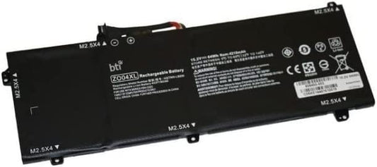 Battery technology BTI Battery - Compatible Model ZBOOK STUDIO G4 ZBOOK STUDIO G3 ZBOOK STUDIO G4 MOBILE WORKSTATION ZBOOK STUDIO G3 MOBILE WORKSTATION Compatible OEM 808450-002 808396-421 808450-001 ENR606080A2-CZO04 H